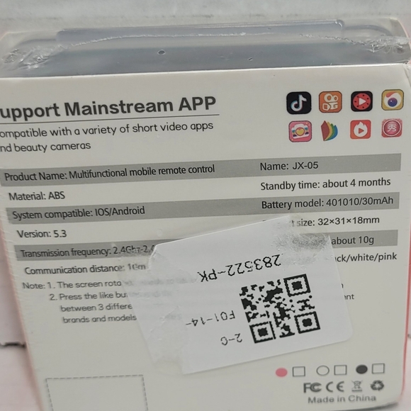 JX-05 Multifunctional Mobile Remote Control - Picture 4 of 6